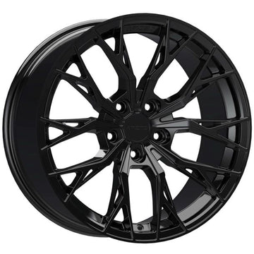 ARC-G6928-73 8.0x18" -5x120 ET45 72.6 Gloss Black ROMA Jant (4 Adet)